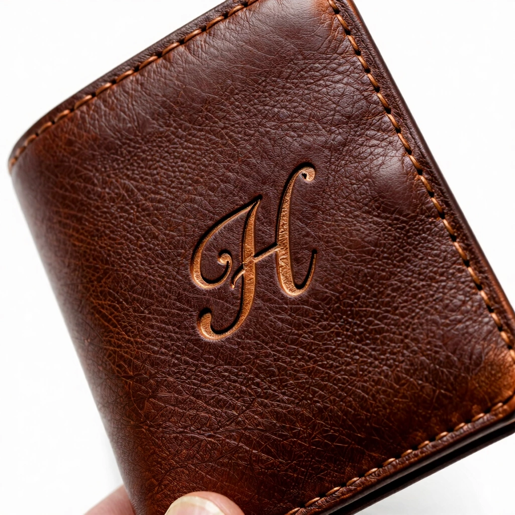 1. Personalized Leather Wallet