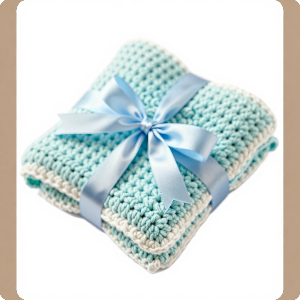 6. Crochet Baby Blanket (For New Moms)