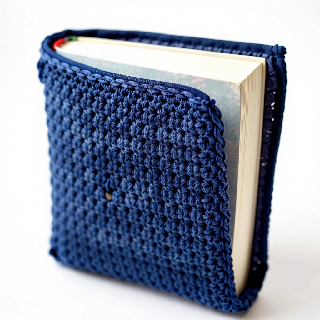 16. Crochet Book Sleeve