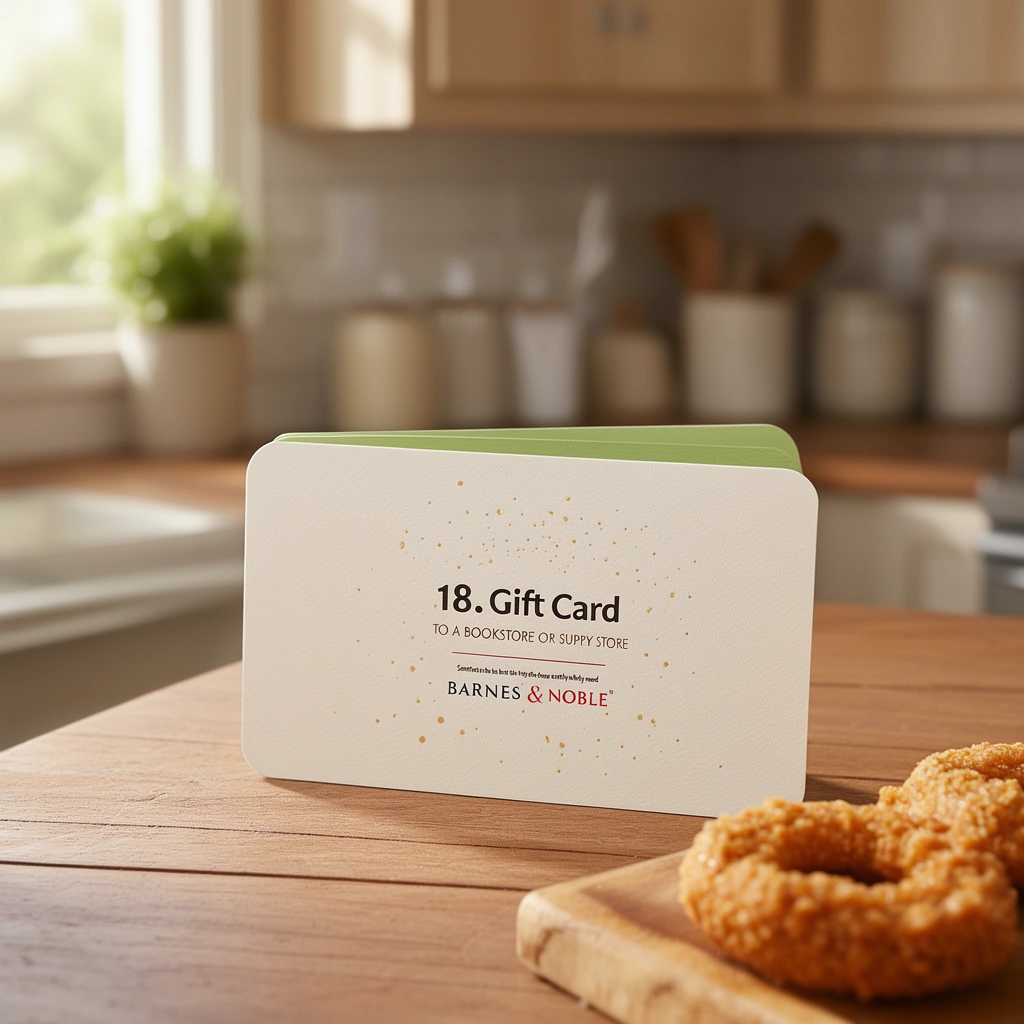 18. Gift Card to a Bookstore or Supply Store