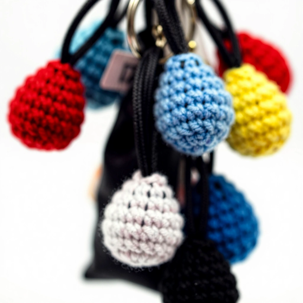 17. Crochet Keychain