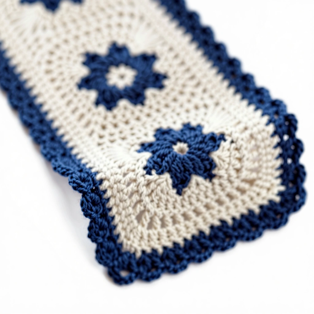 18. Crochet Table Runner
