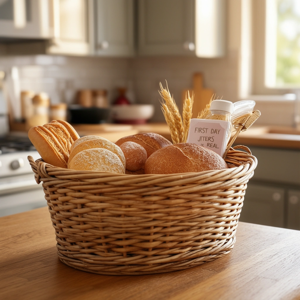 5. First Day Jitters Basket