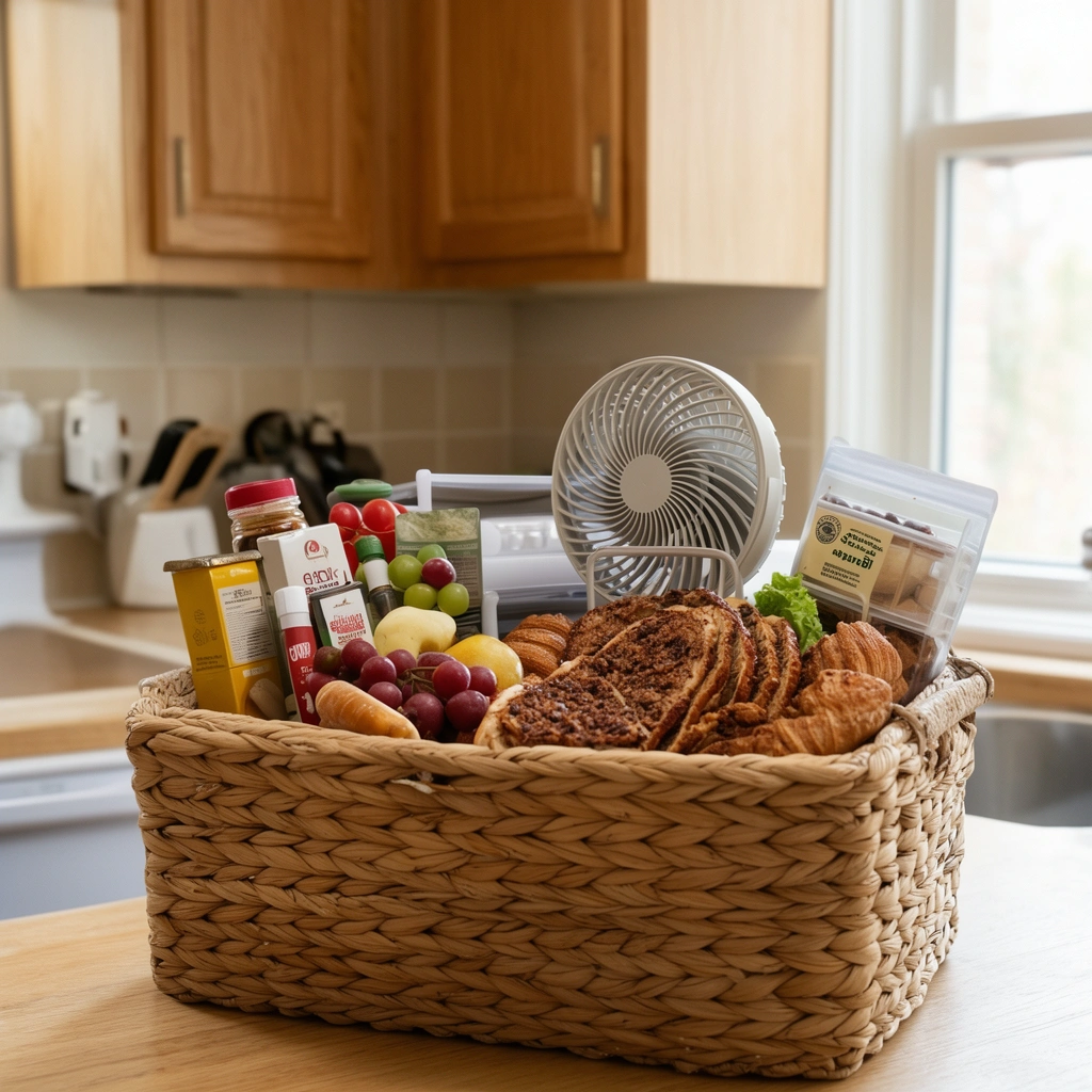 7. Dorm Room Survival Basket