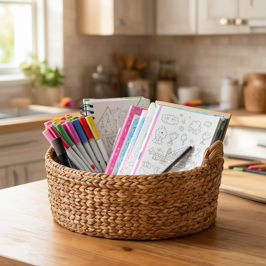8. Artsy Creative Basket