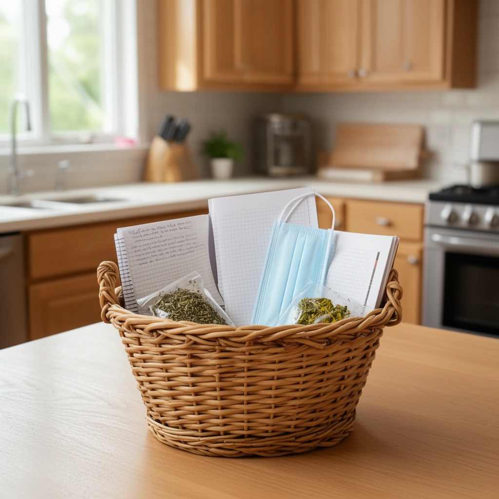 9. Self-Care Study Break Basket