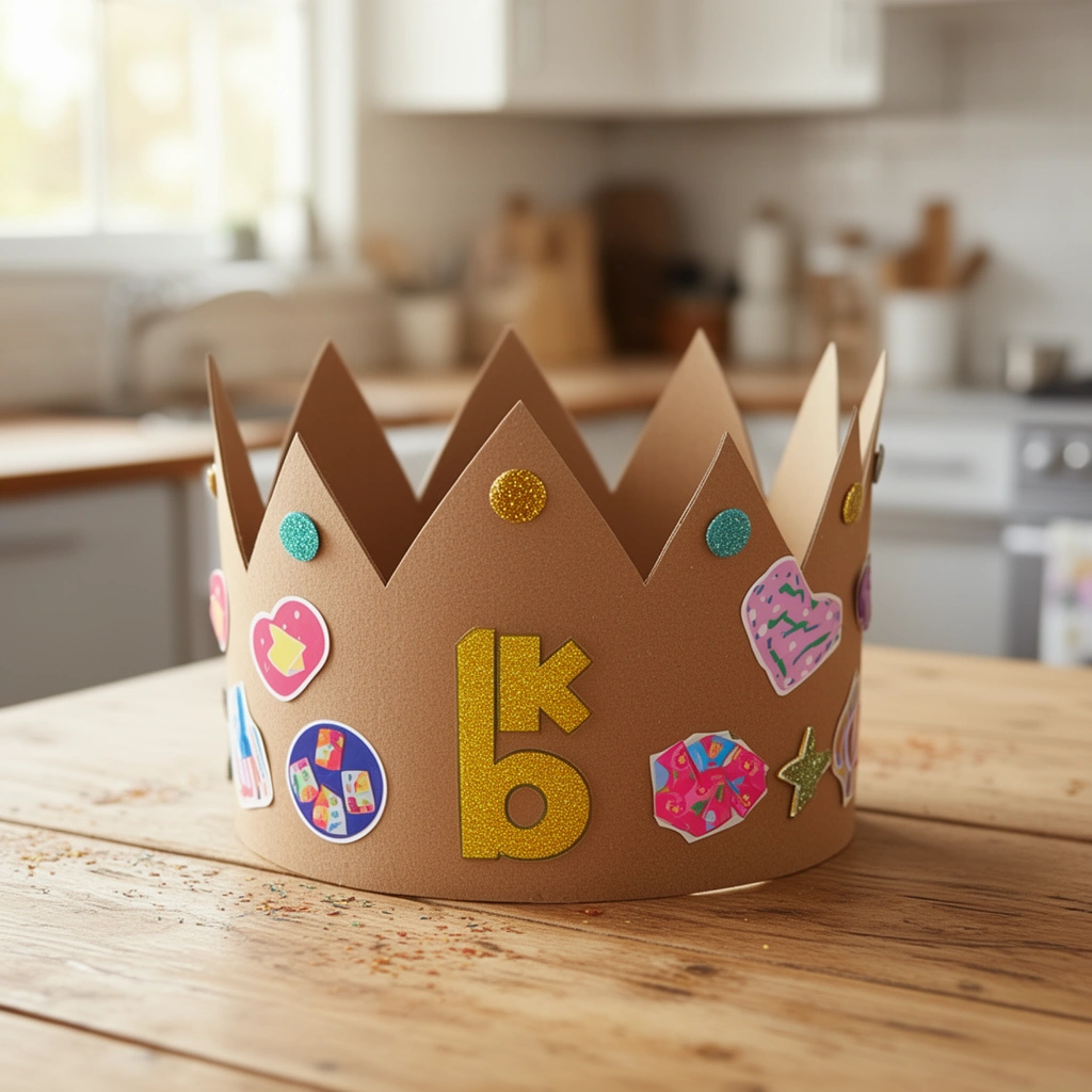 10. DIY 100th Day Crown