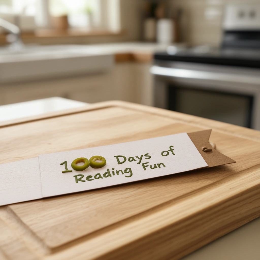 11. 100 Days of Reading Bookmark