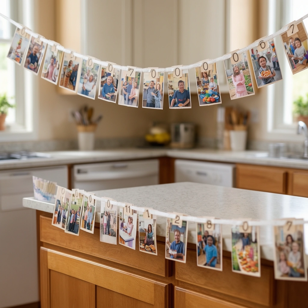 12. 100th Day Photo Banner