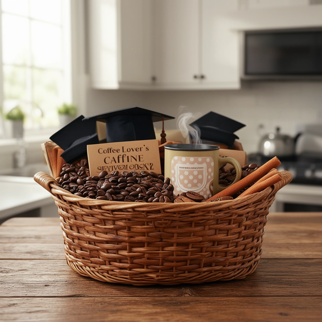 1. Coffee Lover's Survival Basket