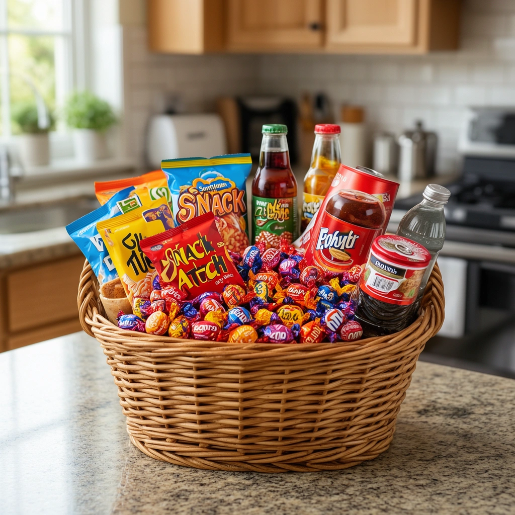 10. Snack Attack Basket