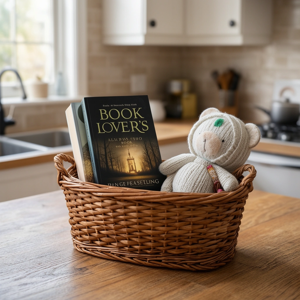 14. Book Lover's Basket