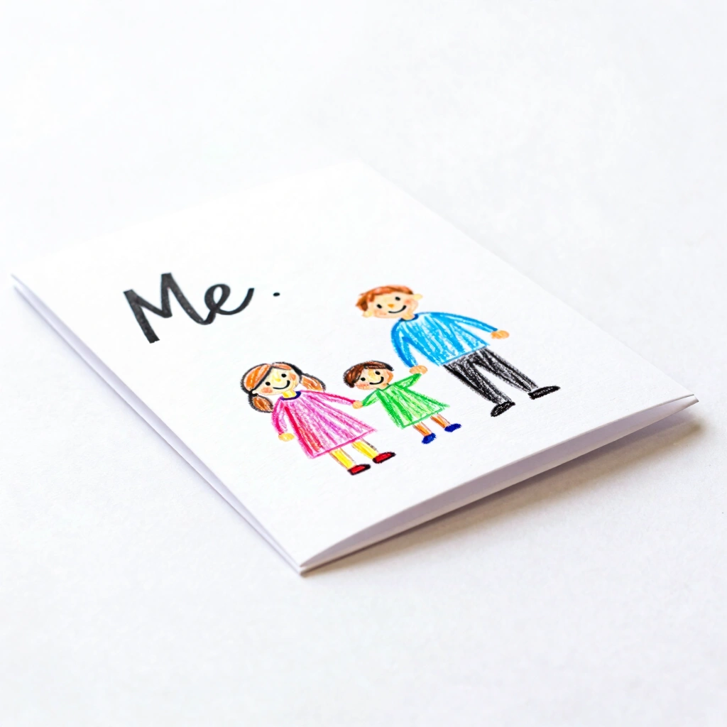 8. Handmade Card With Original Drawing