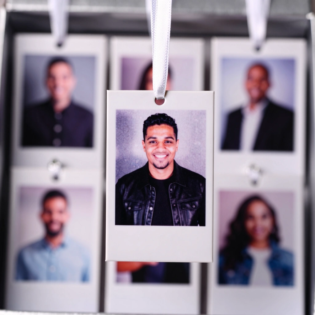 6. Custom Photo Ornament