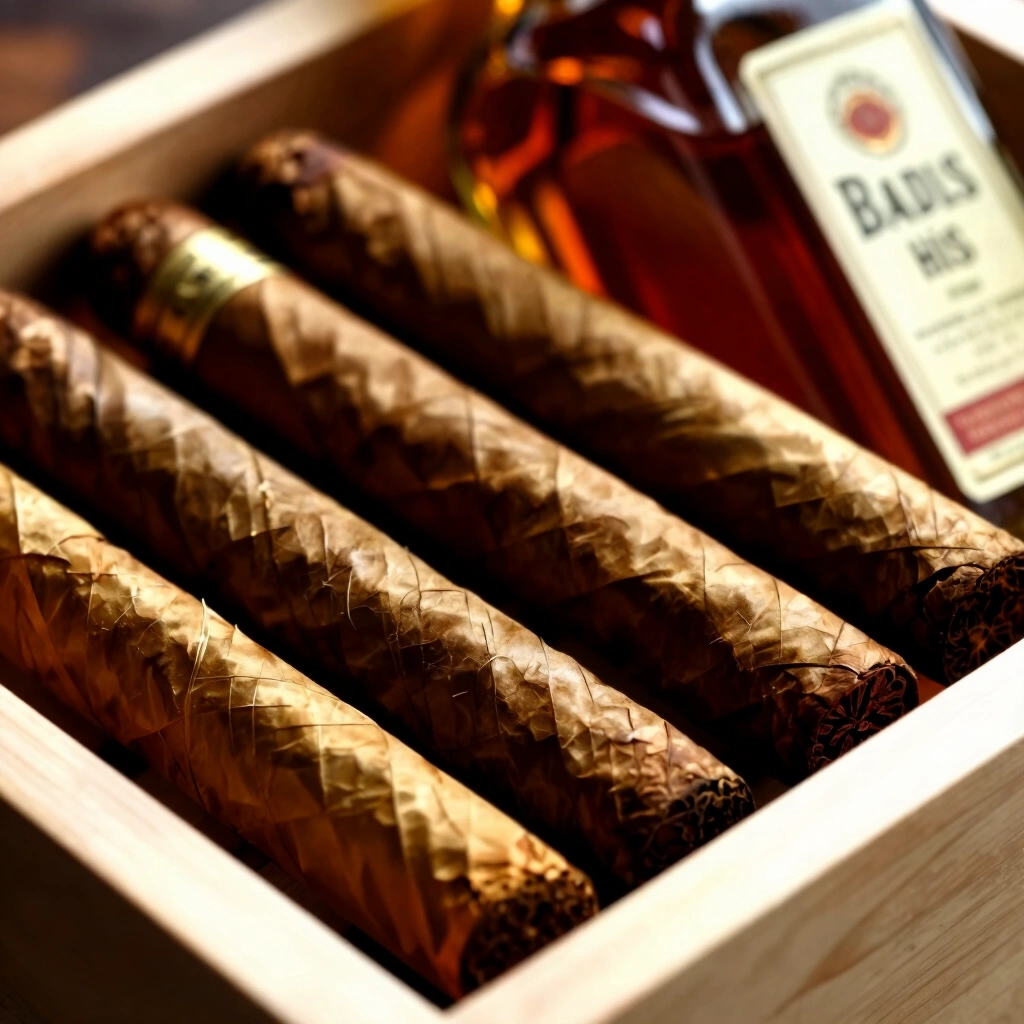 7. Whiskey & Cigar Basket