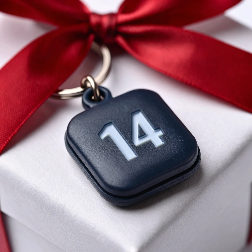 14. Personalized Keychain or Wallet Accessory