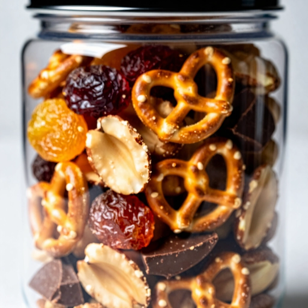 8. Trail Mix or Snack Mix Jar