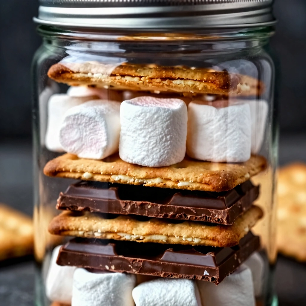 17. S'mores Kit Jar