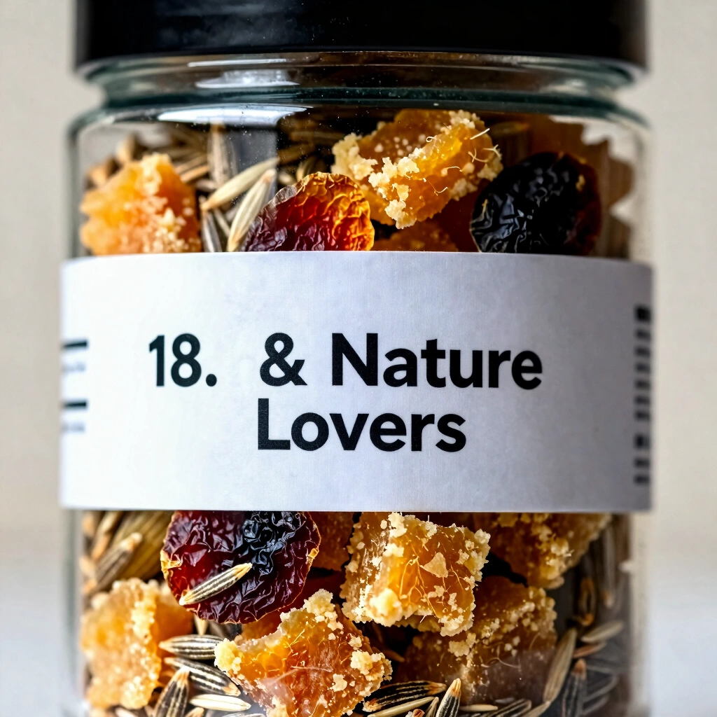 18. Bird Seed Jar for Nature Lovers