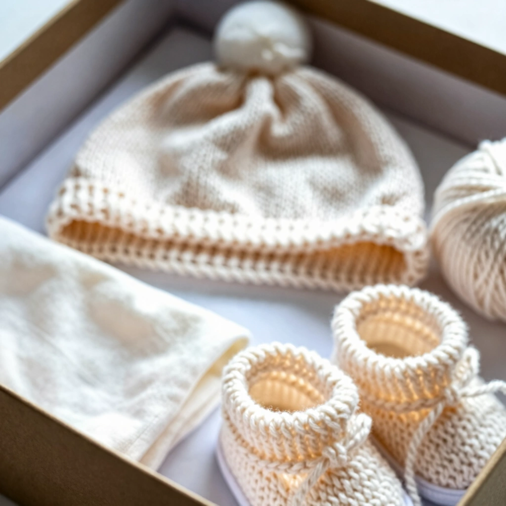 14. Knitted Baby Items