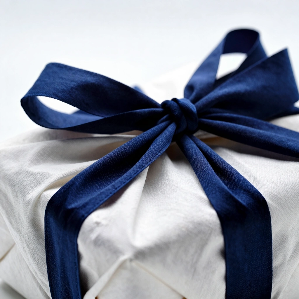 2. Fabric Wrapping (Furoshiki Style)