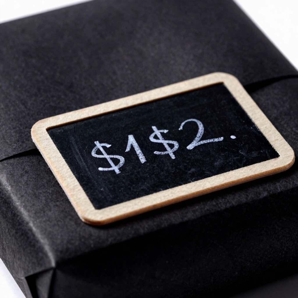 15. Chalkboard Tag Wrapping