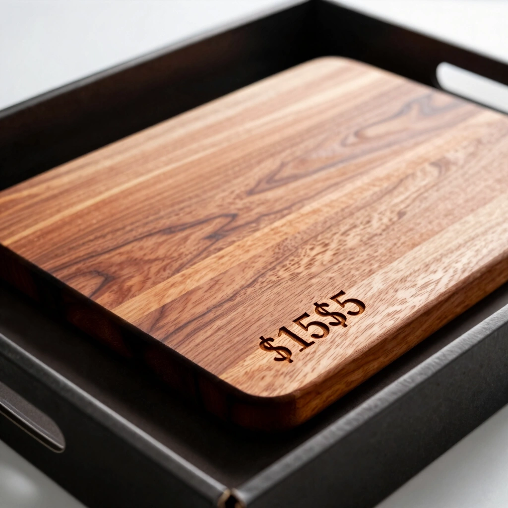 8. Wooden Cutting Board with Engraving