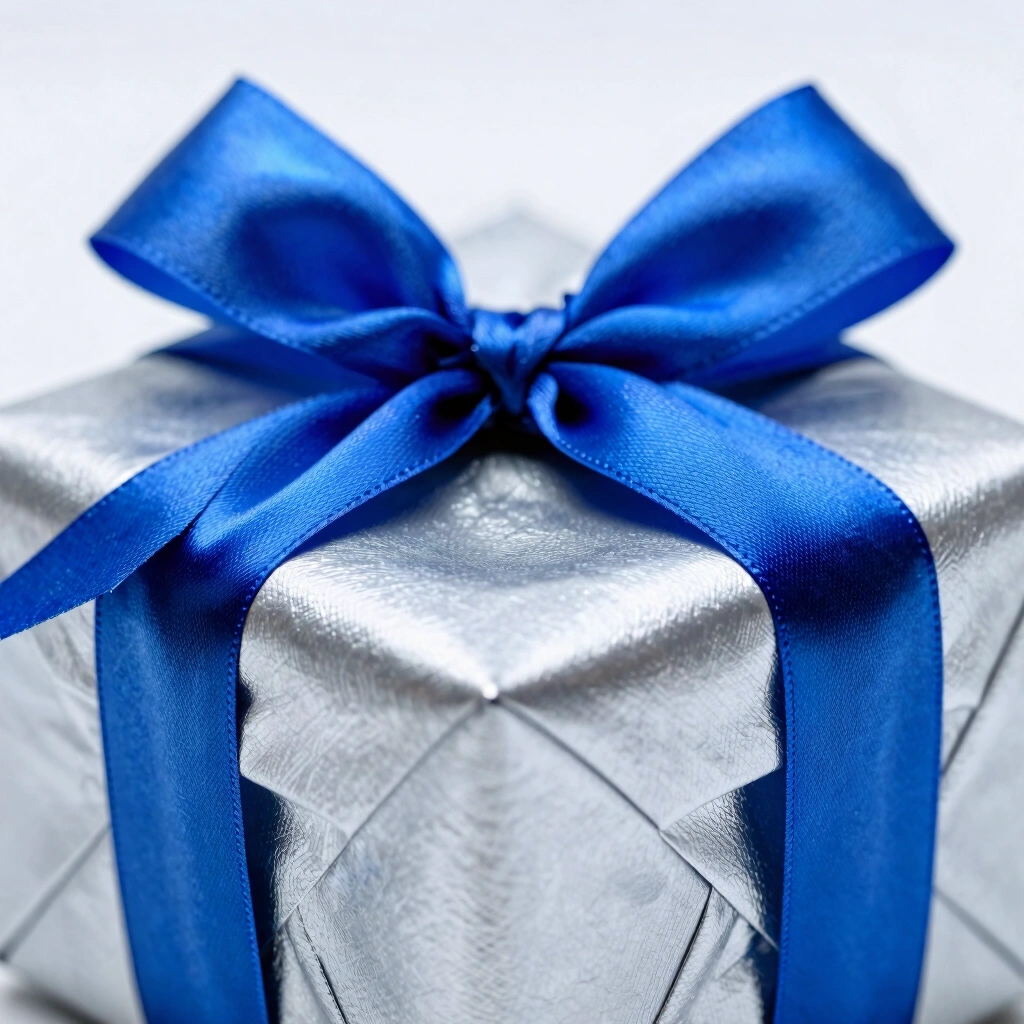15. Winter Wonderland Blue and Silver Theme