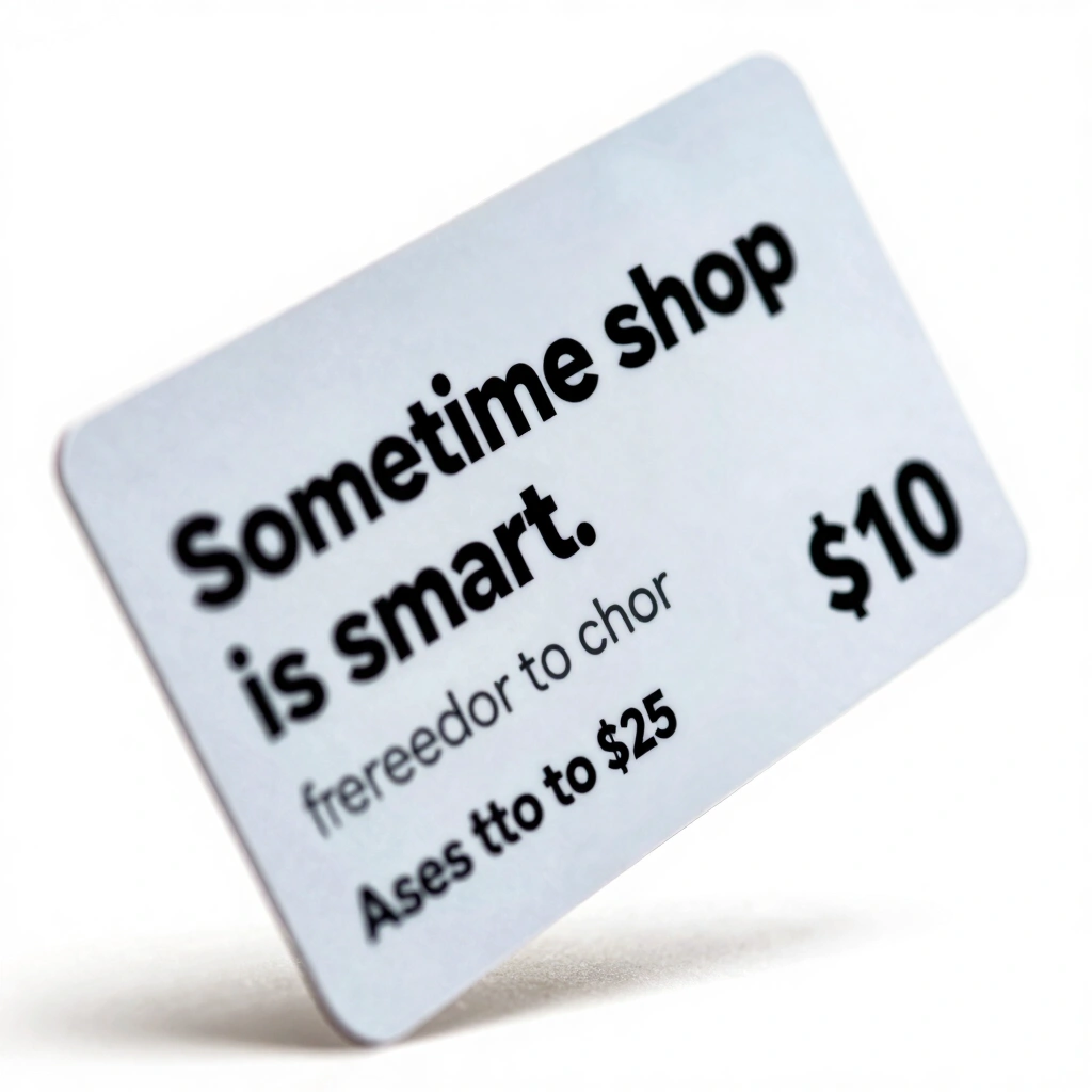 10. Coffee Shop Or Bookstore Gift Card