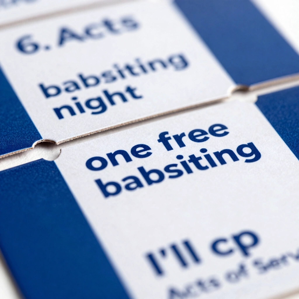 6. Acts of Service Coupons