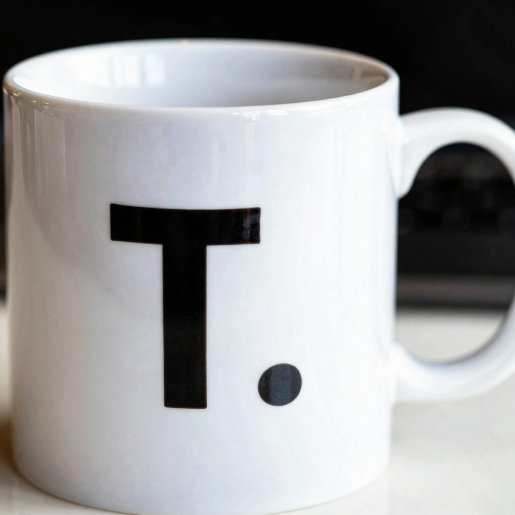 2. Custom Coffee Mug With a Funny Message