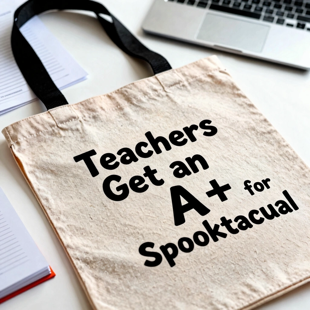 5. Personalized Halloween Tote Bag