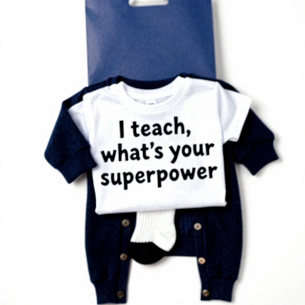 12. Teacher-Themed Apparel