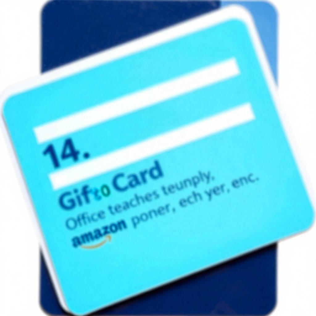 14. Classroom Supply Gift Card (Office Depot, Amazon, etc.)