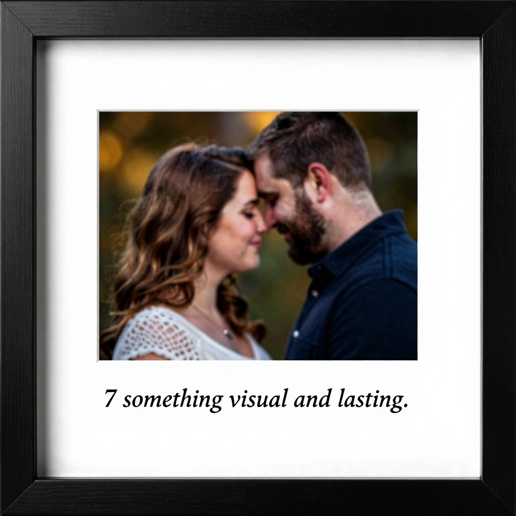 17. Framed Photo With Custom Quote