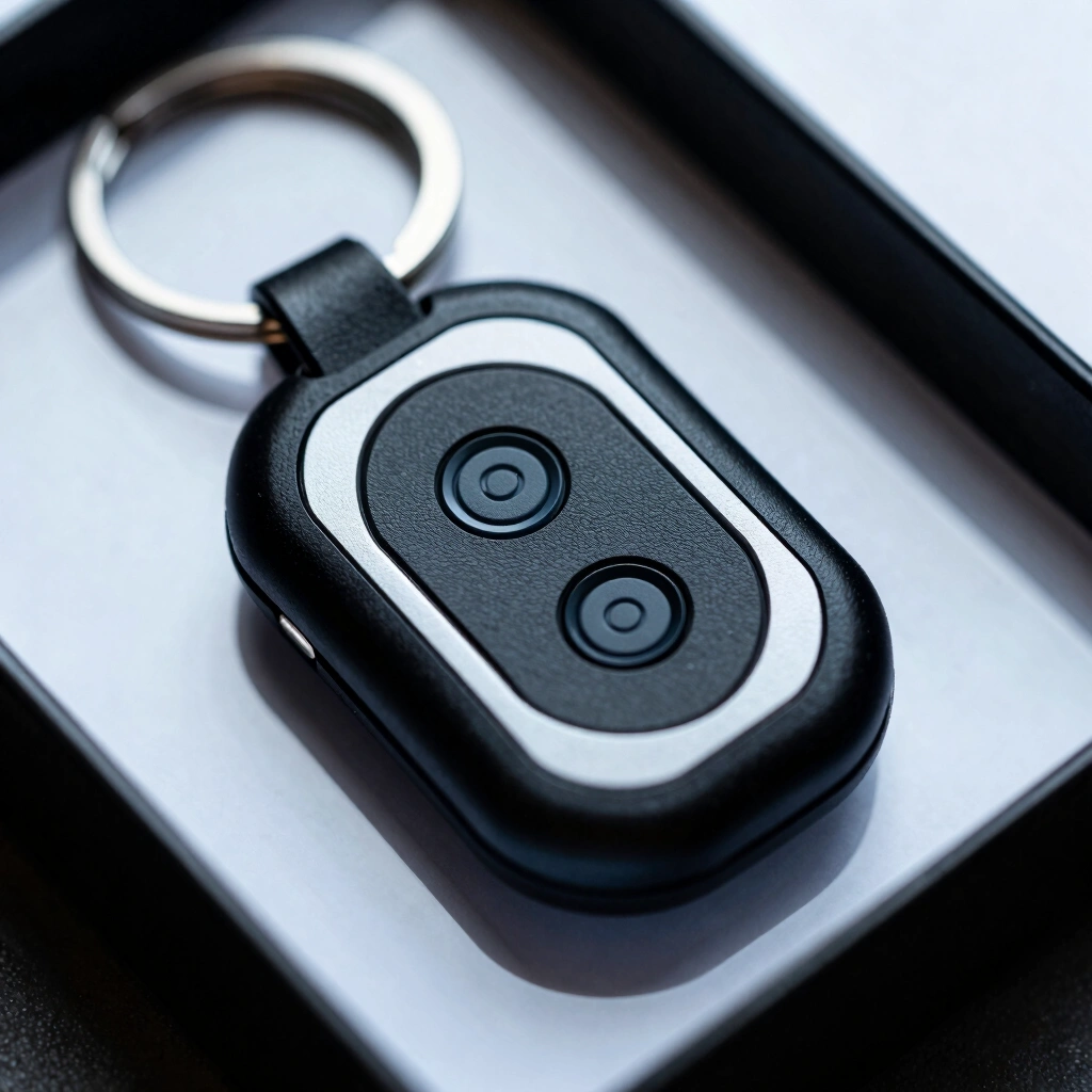 15. Personalized Keychain with GPS Tracker