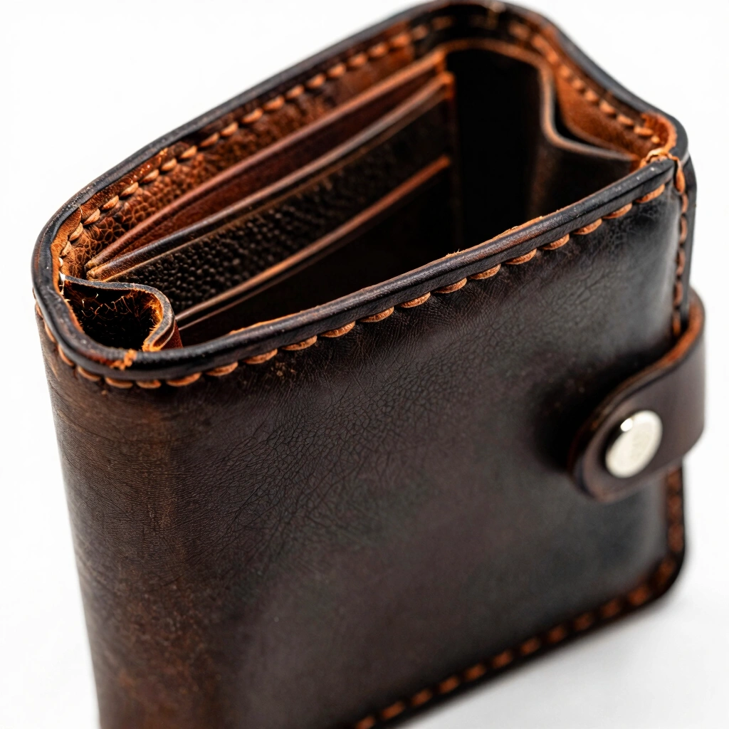 2. Custom Leather Wallet