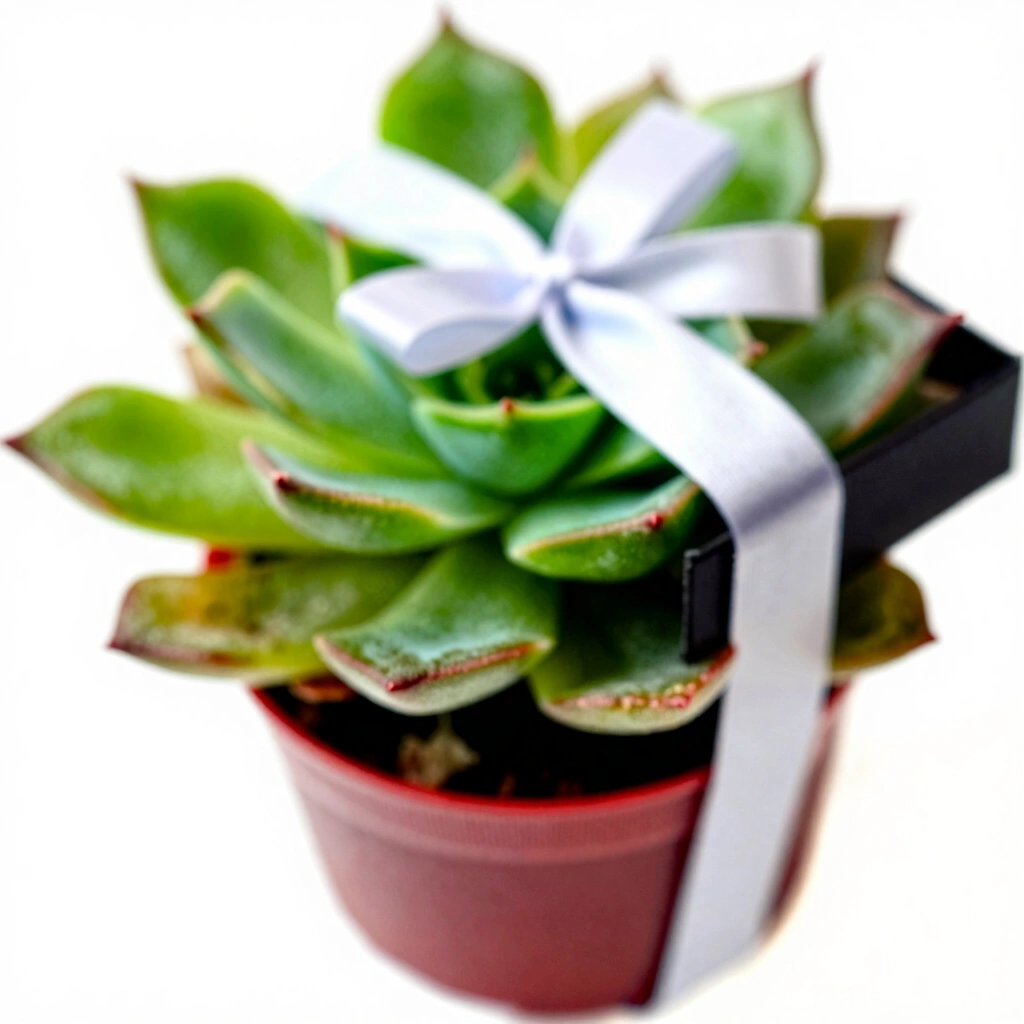 2. Cute Desk Plant