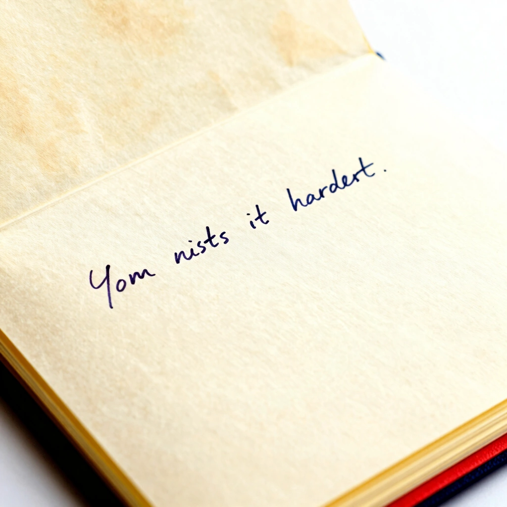 3. Handwritten Letter or Memory Book