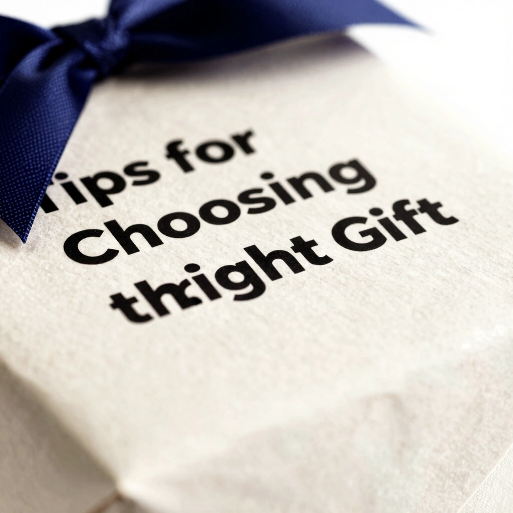 Tips for Choosing the Right Gift