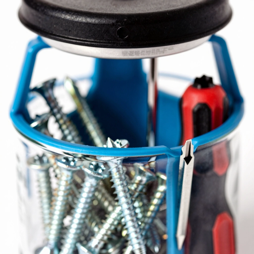6. Tool & Hardware Organizer Jar