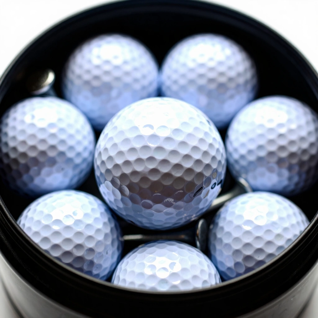 9. Golf Ball & Tee Jar