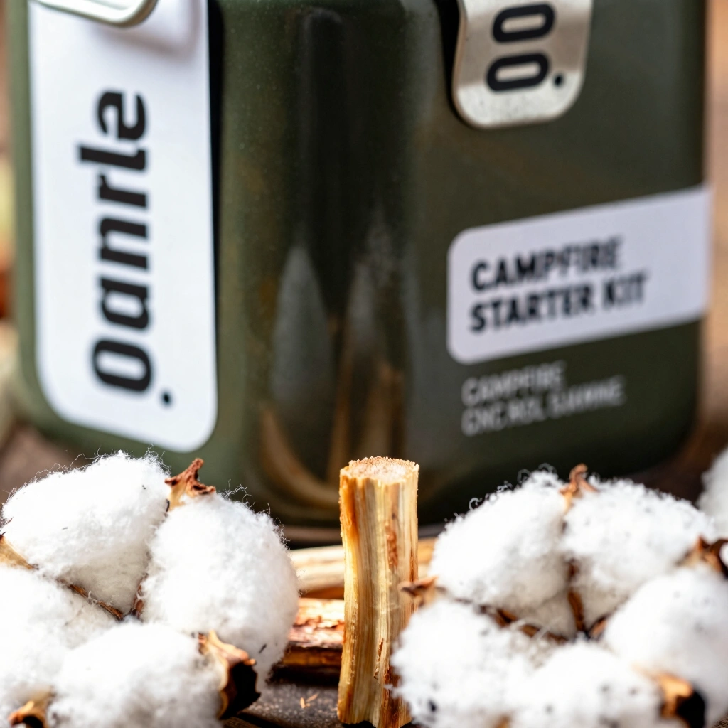 10. Campfire Starter Kit Jar