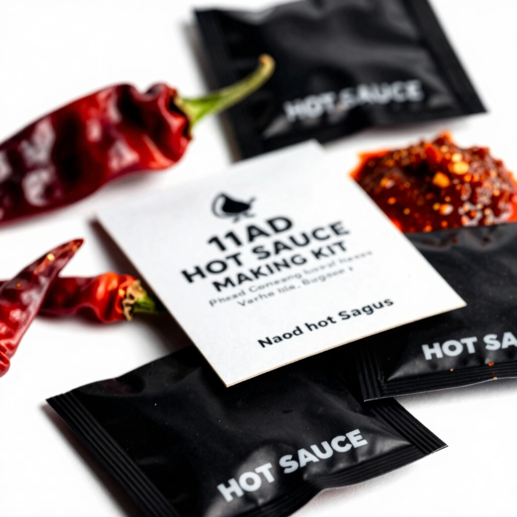 12. Hot Sauce Making Kit Jar