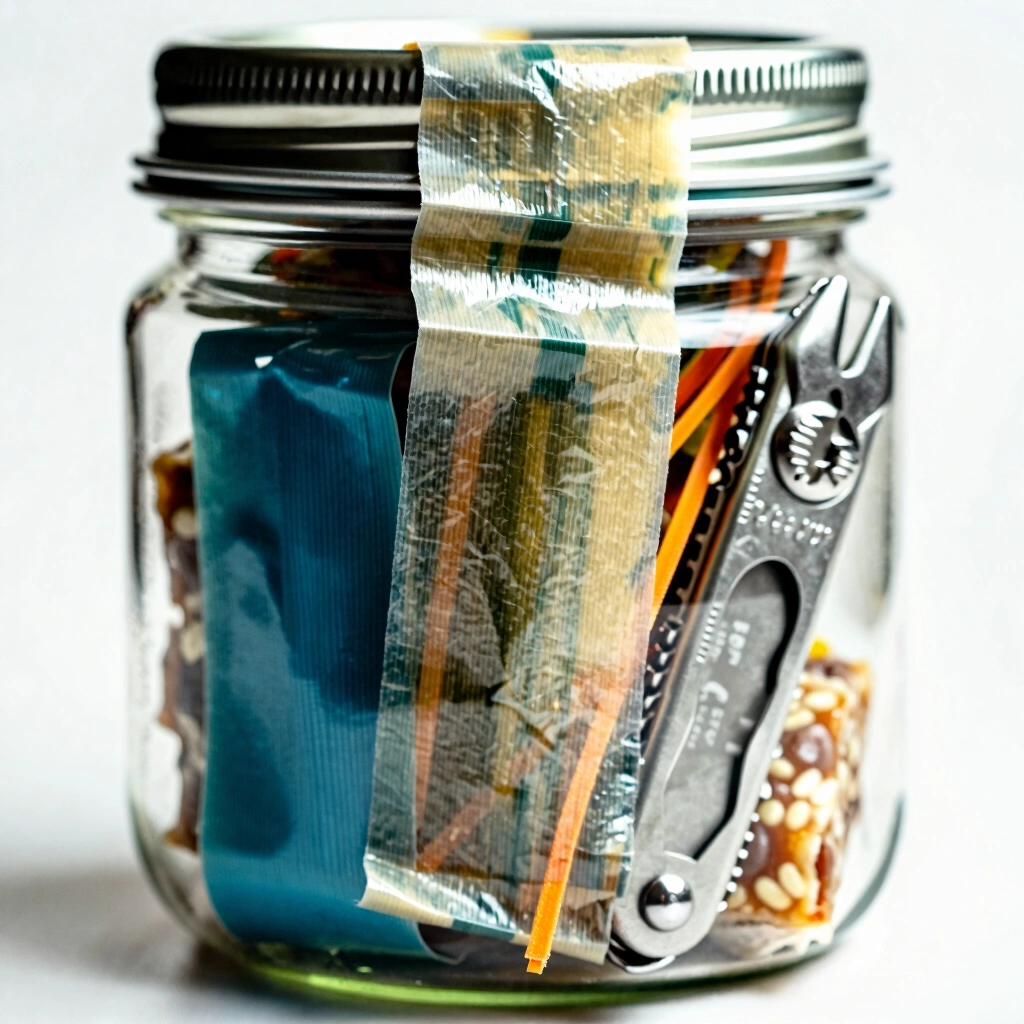 14. Dad's Survival Kit Jar