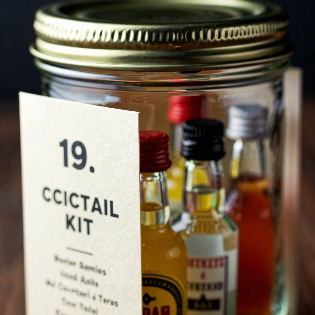 19. Cocktail Kit Jar