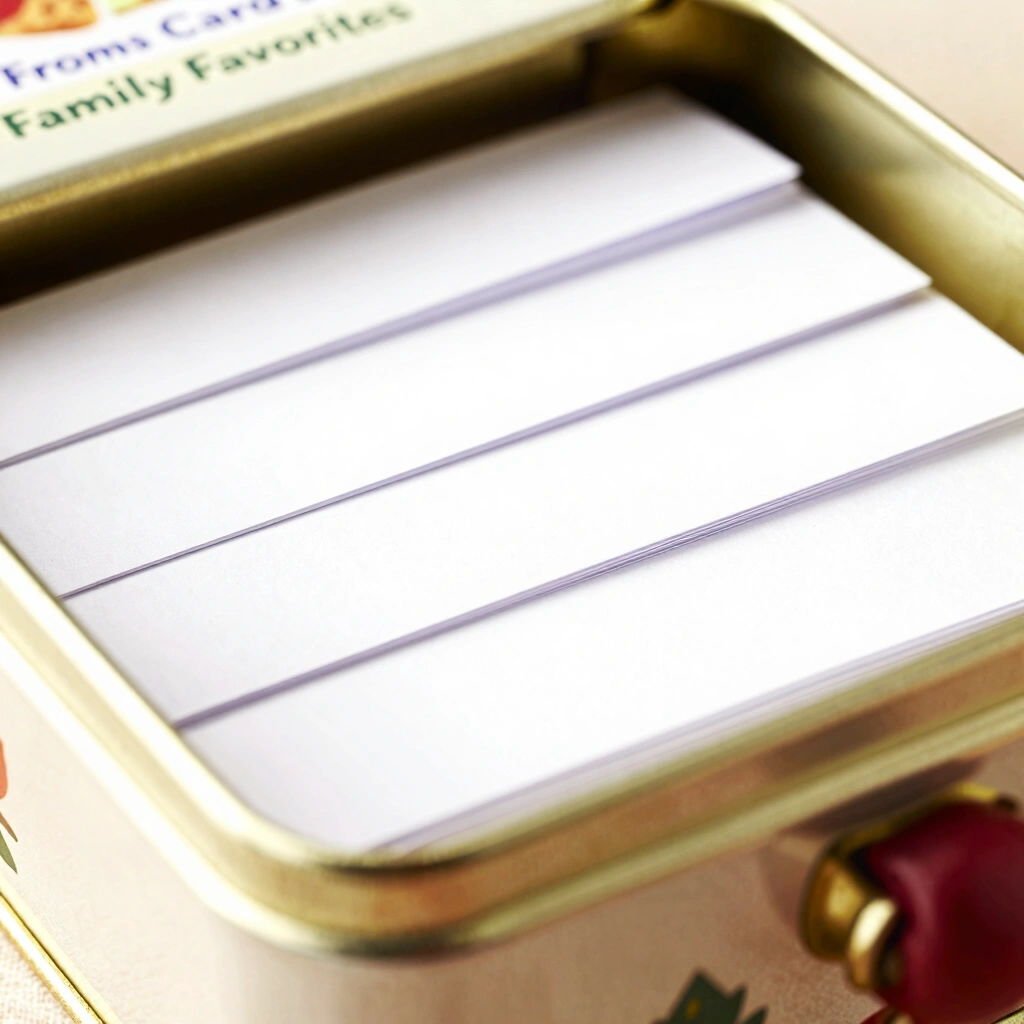 4. Recipe Card Box From Family Favorites