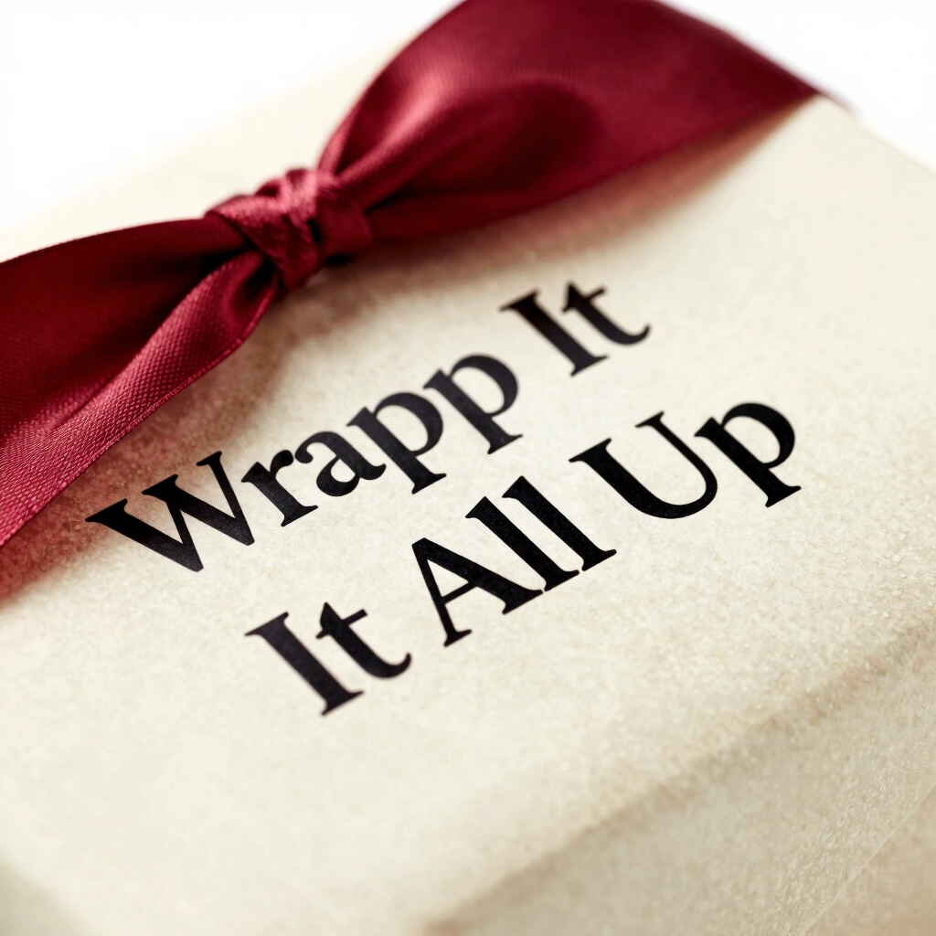 Wrapping It All Up
