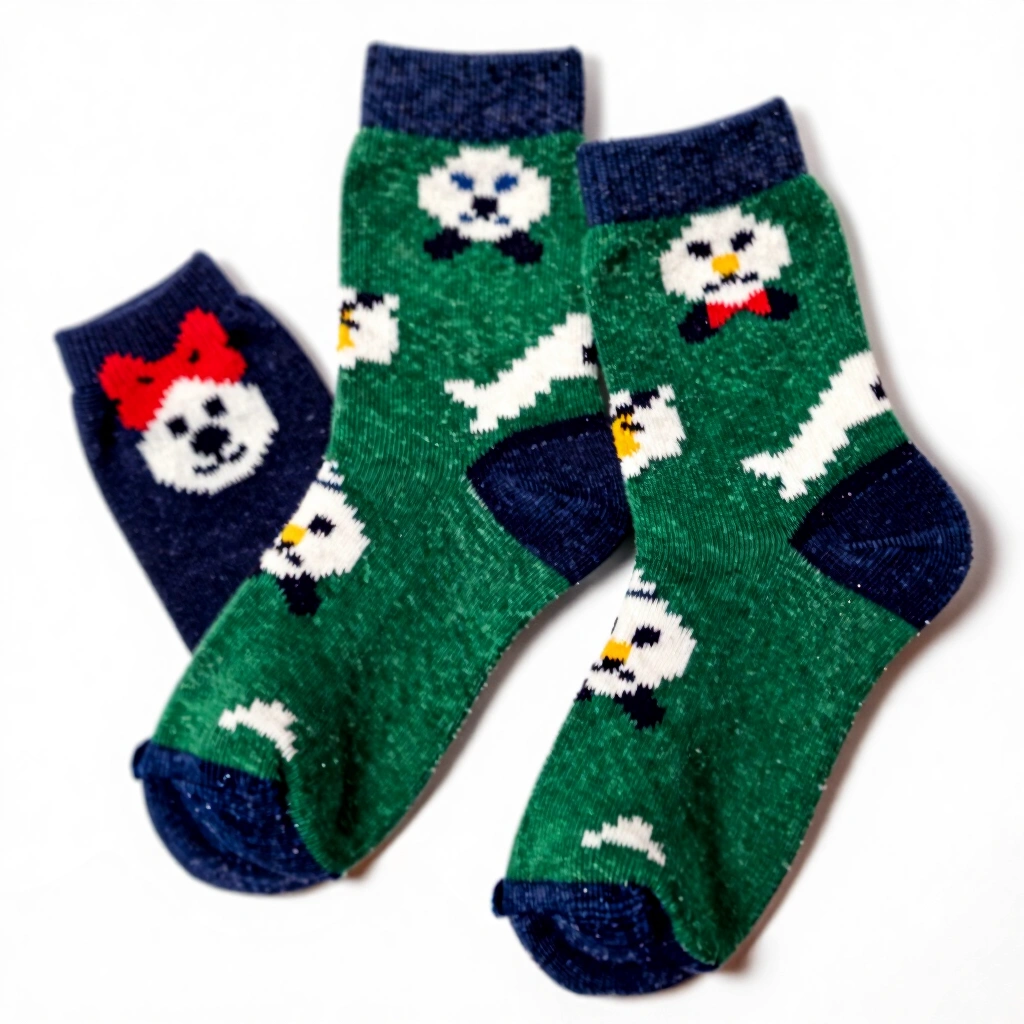 16. Cozy Socks with a Fun Pattern