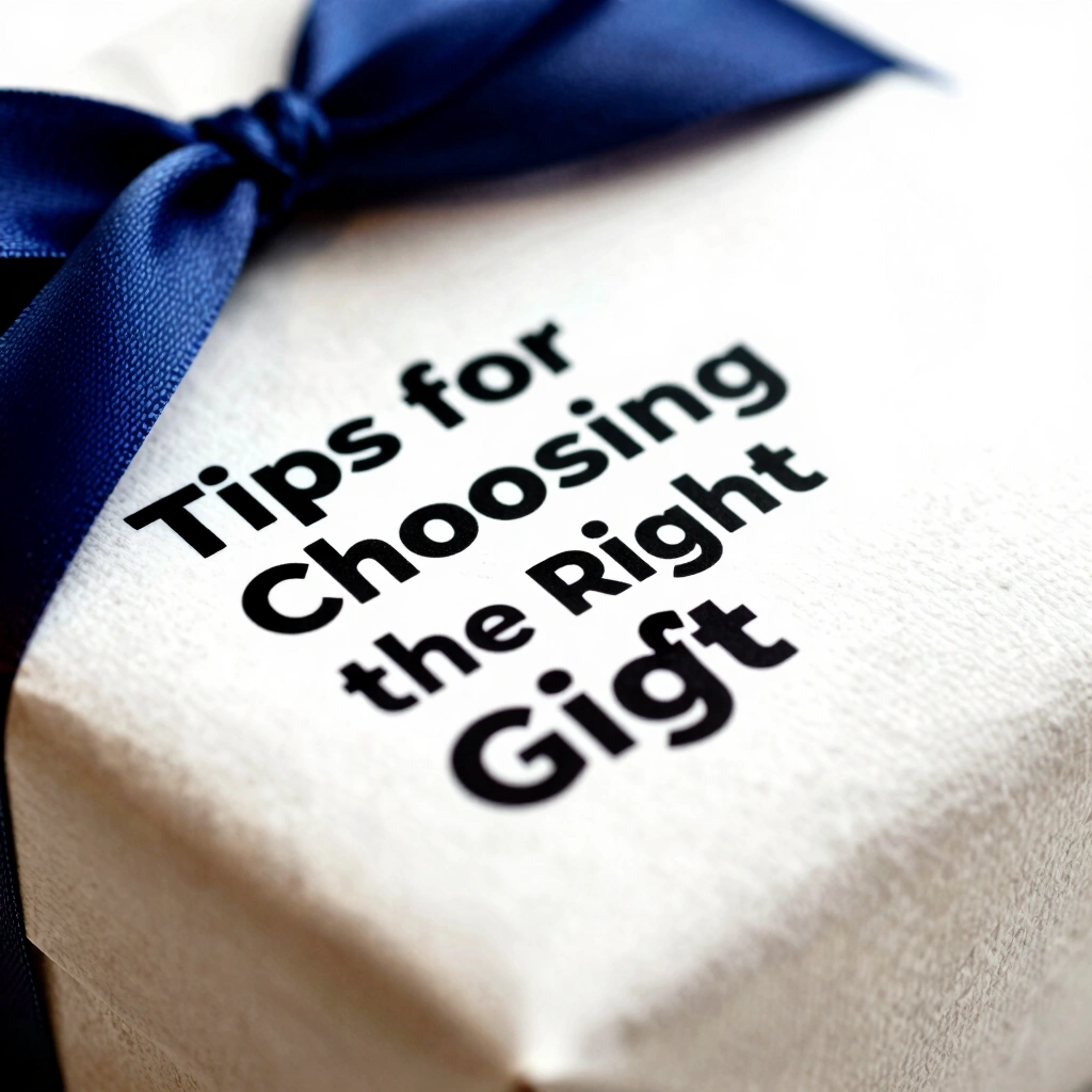 Tips for Choosing the Right Gift